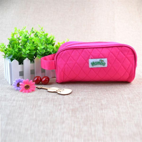 

whole 2017 new style women fashion polyester ladies washbag foldable girls embroidery cosmetic bag maquilhagem make up case298v