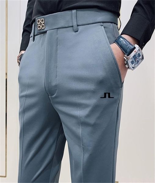 

golf pants men spring summer s golf clothing casual mens clothing wear 2206204727649, Black