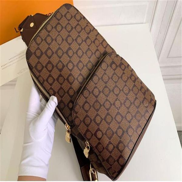 

avenue sling bag mens designer leather shoulder bags mans luxurys designers cross body purse wallet hobos message crossbody handba249z