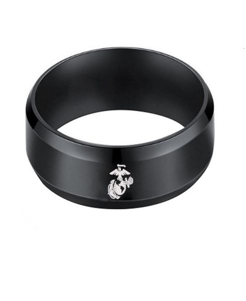 

movie accessories us marine corps ring titanium steel men039s6415934, Golden;silver