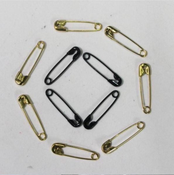 

1000pieces safety pins findings silver golden black length 19mm safety pin diy jewelry findings8376221