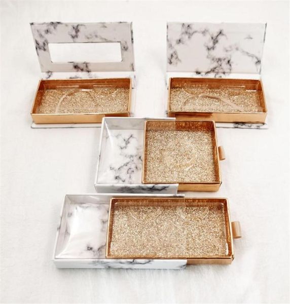 

empty custom logo paper lash box square eyelash packaging eyelash boxes with window219j5596060