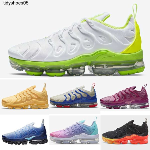 

2021running shoes tn shoes men's and women's sports shoes leisure plus running shoes 36-45, Black