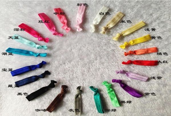 

girls039 baby shimmery hair band ties bracelet ribbon princess headband elastic wristbands ponytail holder headbands accessorie1393231, Slivery;white