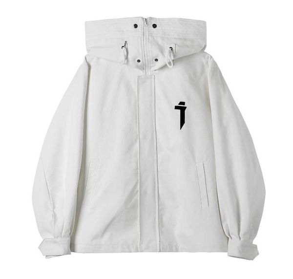

techwear jacket for men black spring japanese streetwear hooded coat7463507, Black;brown