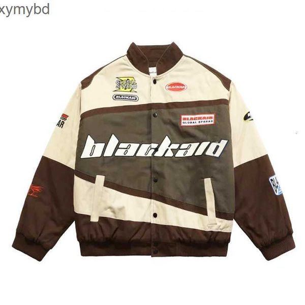 

men's jackets oversized racer woman letters embroidery varsity men winter warm loose racing streetwear fashion 230222, Black;brown