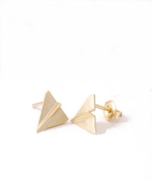 

fashion small lovely plane stud earrings women earrings jewelry2844843, Golden;silver