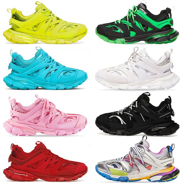 

balencaigas3.0 tracks trainer women men designer casual shoes track 3 trainers og original leather nylon mesh triple white black tess.s. gom