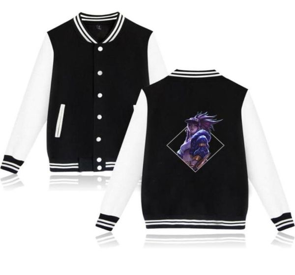 

women039s jackets song kda kpop the baddest streetwear cool baseball jacket printed menwomen casual style long sleeve menwome8675385, Black;brown