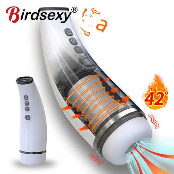 

massager male masturbator automatic blowjob cup powerful sucking vaginal mouth intelligent heated for men