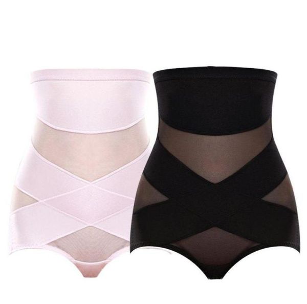 

women039s shapers large size safety pants women super elastic lace slimming tummy control knickers briefs shapewear underwear f5802444, Black;white