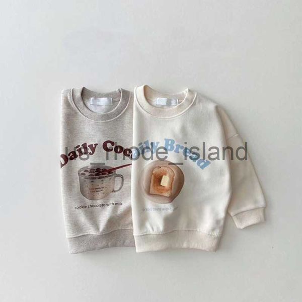 

hoodies sweatshirts 2023 korean children spring long sleeve kawaii letter printed hoodies kids clothes girls sweatshirts baby boy clothes x, Black