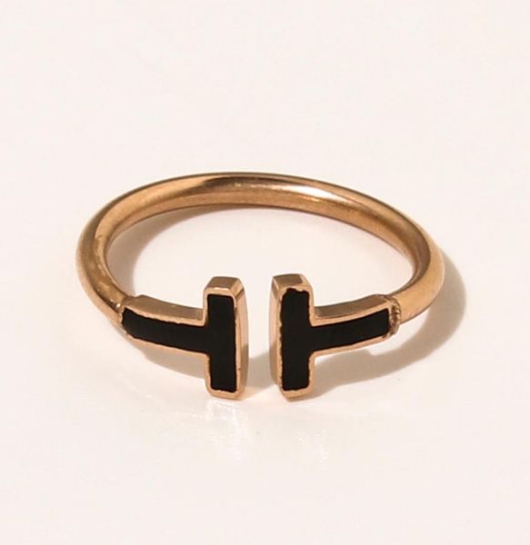 

women ring luxury designer rings men brand zirconia fashion rings style classic jewelry 18k gold plated rose wed whole adjusta1127758, Silver