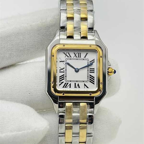 

quartz watch women watches life waterproof fashion business classic wristwatches stainless steel for ladies wristwatch montre de l305z, Slivery;brown