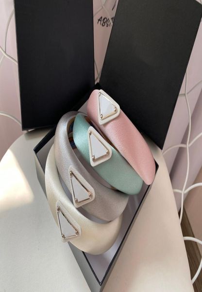 

designer women man sponge headbands hair bands elastic letter headband sports fitness wedding head wrap with gift box1411809, Silver