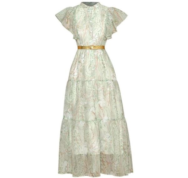 

women runway fashion dresses bohomian belt holiday vestidos robe8088171, Black