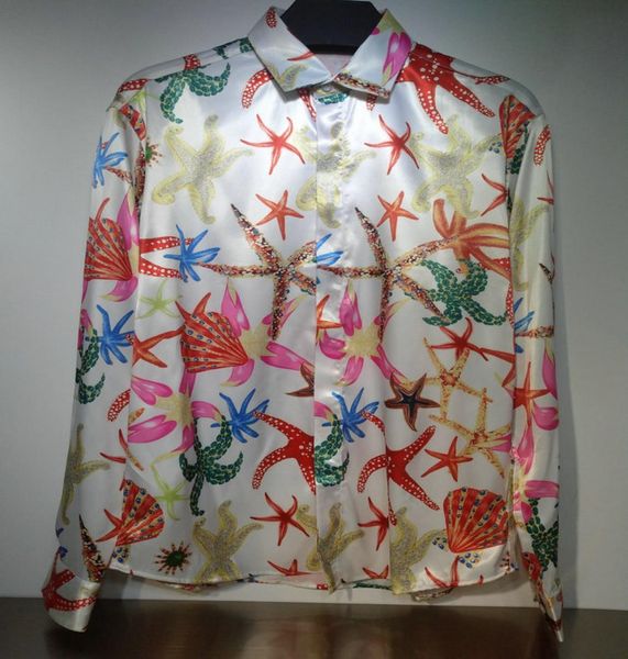 

2021 professional long sleeve shirt men039s casual plaid stripe solid print decorative size m3xl019057653, White;black