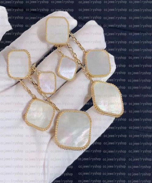 

real 925 silver four motifs studs designer clover charm earrings vintage 4four leaf clovers earrings 6 flowers necklaces pendants8151663, Golden;silver