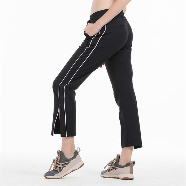 

yoga dance pants wide leg palazzo split fitness capris loose casual soft women sports tights outdoor jogging pant275d