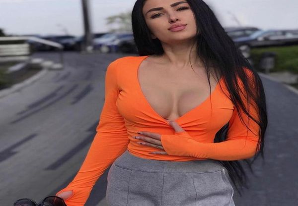 

sets the garment 2021 pure color long sleeve knit cultivate one039s morality u brought joining together of midriff women039s8817007, White;black