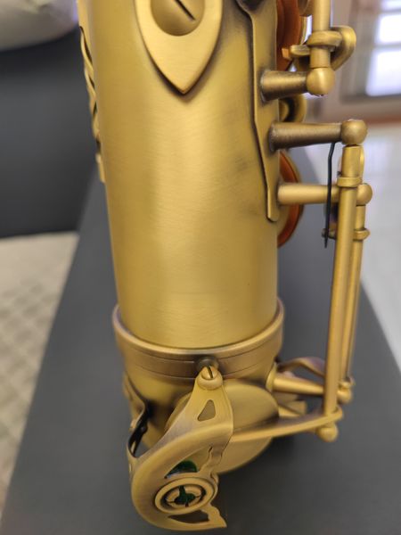 

matte original 54 one to one structure model bb professional tenor saxophone retro antique copper tenor sax jazz instrument