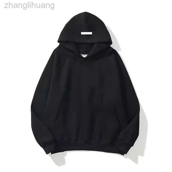 

european american designer hoodie sweater stylist letter print hoodie hip hop street luxury men's and women's accessories, Black