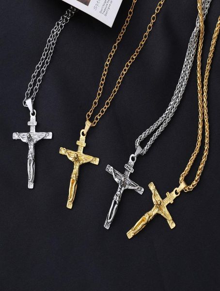 

gold silver pendant necklaces cross charms necklaces01231145115