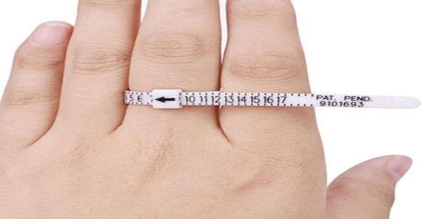 

brand new and us ring sizer measure finger gauge for wedding ring band genuine tester9888509