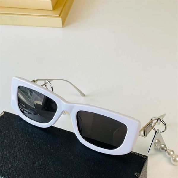 

acetate square frame front black sunglasses designer for women sun glasses men spr14 fashion protects symbole eyes uv400 lens with239m, White;black