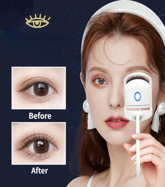 

eyelash curler 2023 electric heated long lasting es curls makeup tools rechargeable eye lash perm temperature control 2302119673505