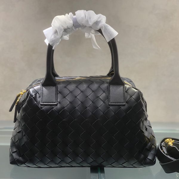

new bauletto bowling bag old money style new tote handbag calfskin backpack designer brand bag stylish commuter bag luxury bag woven bag