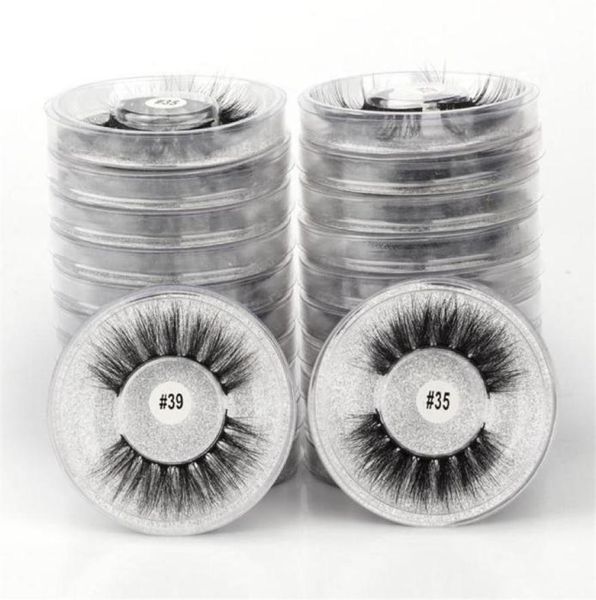 

whole 102050100 pairs 3d mink lashes false eyelashes fluffy wispy fake lashes natural makeup faux lash extension in bulk241t2160839