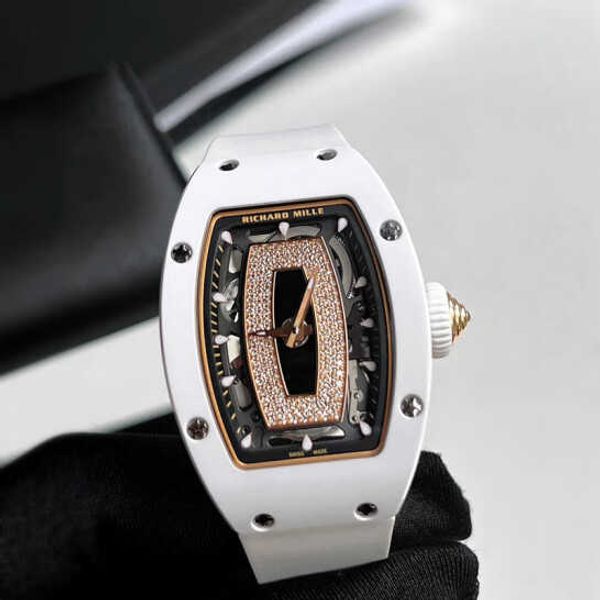 

richardmille swiss watches rm tactical mechanical wrist watches rm07-01 white ceramic black lip women's yi-yewa yi-ru6z