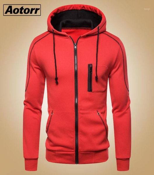 

mens sweatshirt long sleeve autumn spring casual hoodies blouse boy tracksuits zipper sweatshirts men coats streetwear15980331, Black