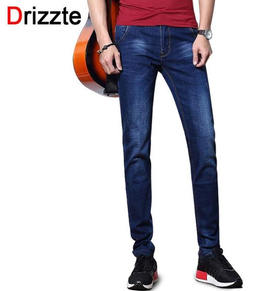 

whole drizzte fashion men039s jeans summer stretch blue thin denim men slim fit jeans size 30 32 34 35 36 38 pants jean2270365