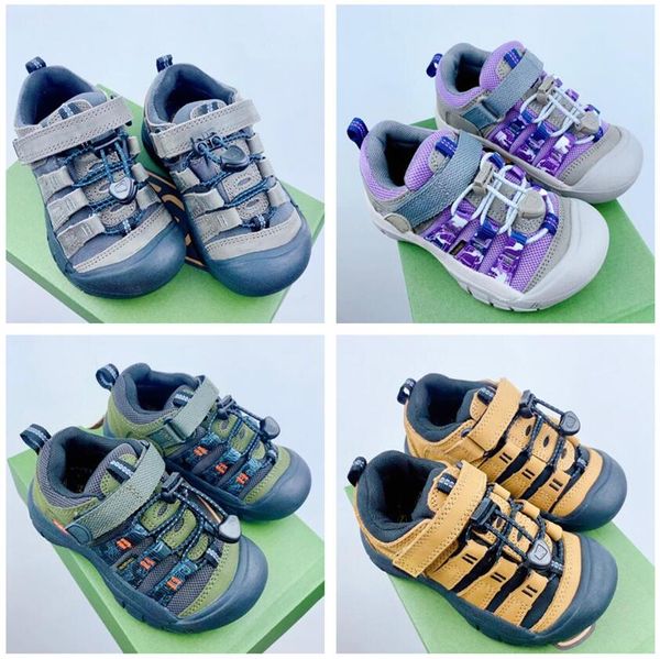 

2023 toddlers keens kids shoes sandals wading shoe boys gilrs children sneakers kid trainers sneaker non-slip shoe youth baby girls outdoor, Black