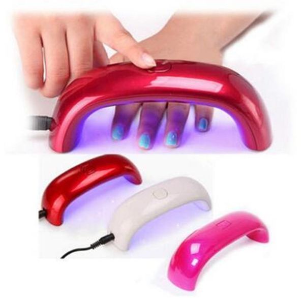 

9w mini usb led uv lamp nail dryer curing all gel uv nails dryers gel polish drying smarter machine 3led nail art manicure tools7555493