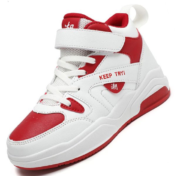 

athletic outdoor boys children kids sneakers sport shoes fashion casual children boy leather walking winter aut spring/autumn warm plush 230, Black