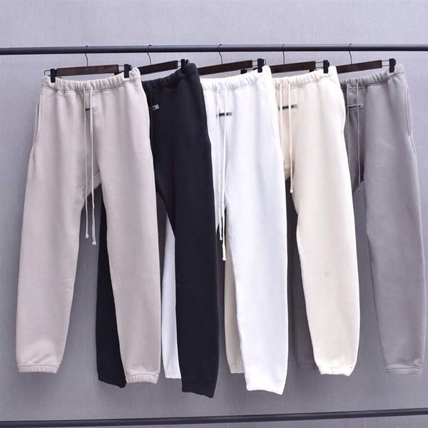 

mens pants autumn joggers fears womens of long god cotton luxury essentials sweatpant jogging reflective casual trouser botton swe333r, Black