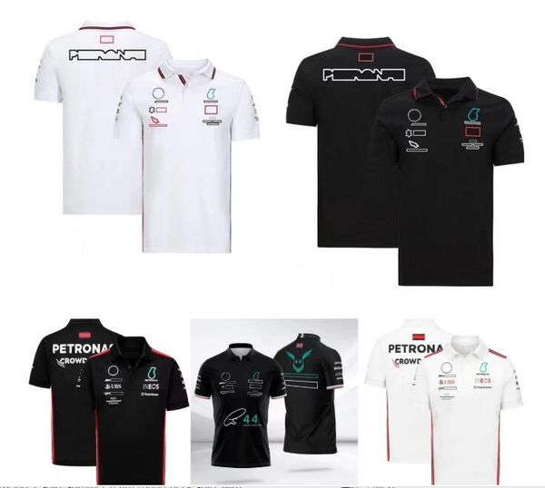 

f1 formula 1 polo shirt summer racing short sleeve t-shirt same custom