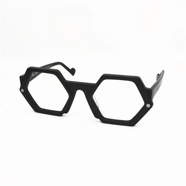 

james tart 466 optical eyeglasses for retro style anti-blue light lens plate full frame glasses with box290k, White;black