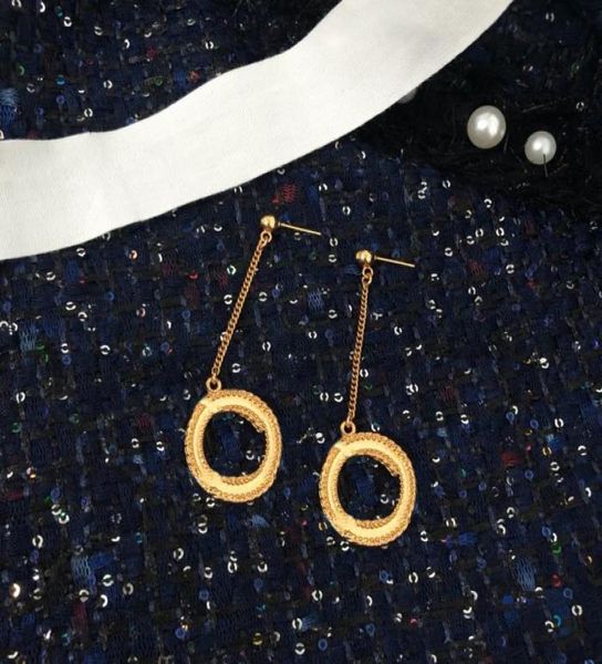 

fashion gold earrings aretes orecchini for women party wedding lovers gift jewelry engagement with box6703677, Silver