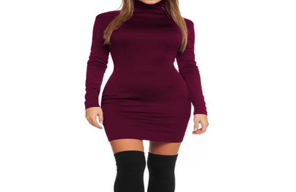 

women zipper dress slim office pencil dress long sleeve lowcut party dresses femme lady tight mini vestidos7021346, Black;gray