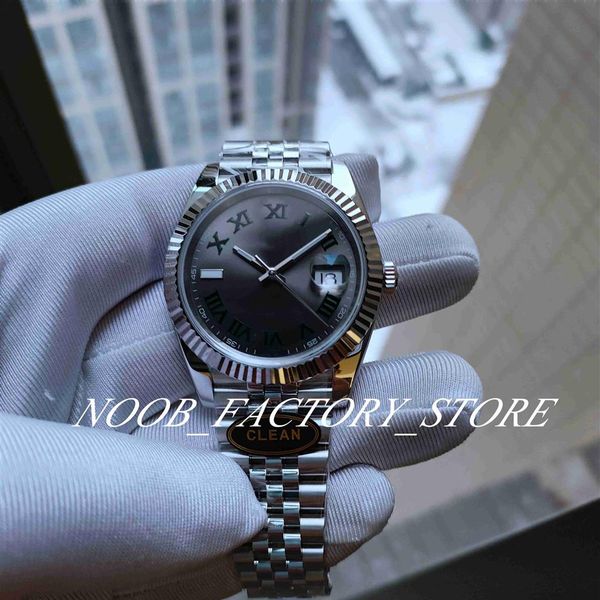 

menes watch super clean factory 41mm wimbledon cal 3235 automatic movement rome dial date men 904l steel sapphire waterproof lumin274m, Slivery;brown