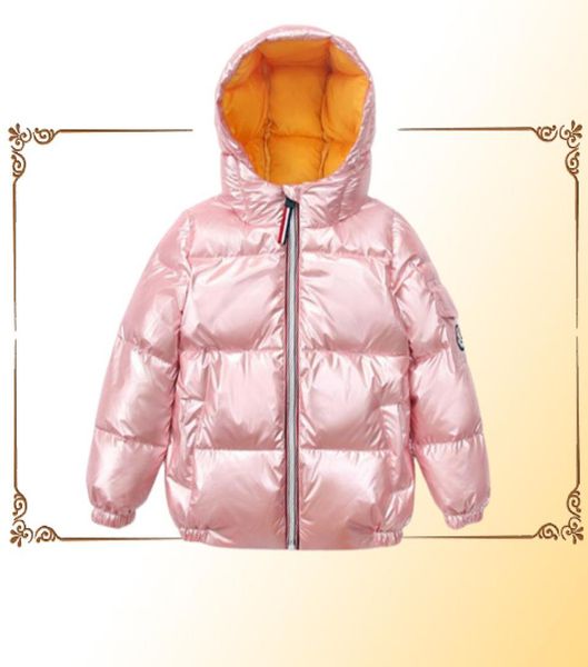 

baby coat winter kids down coat children039s designer jacket hooded solid color outwear warm clothing for boys and girls clothe8912971, Blue;gray