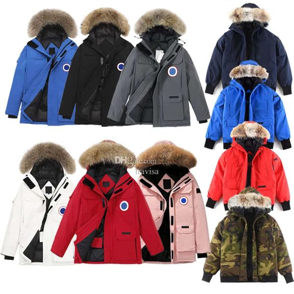 

mens designer down jacket winter warm coats canadian goose casual letter embroidery outdoor winter fashion for male couples canadian, Black