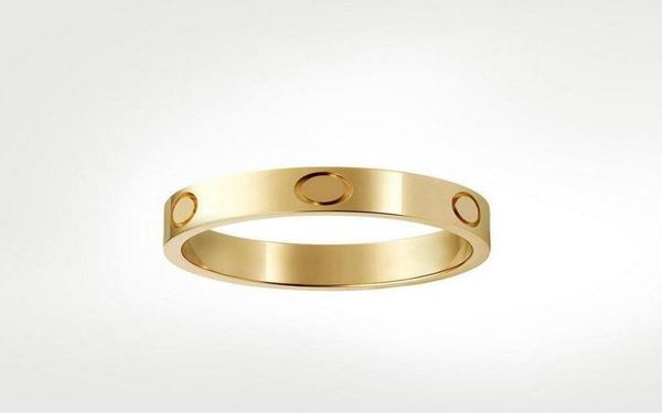 

2022 designer titanium steel ring fashion jewelry man wedding promise rings for woman anniversary gift7224016, Silver
