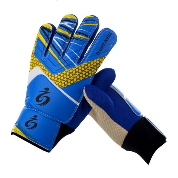 

sports gloves soccer goalkeeper gloves 4 colors breathable wear for children 230821, Black