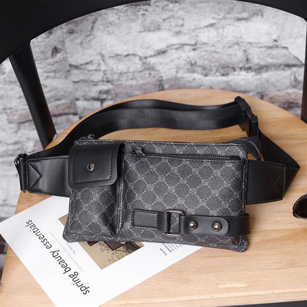 

cowhide leather luxury designers waist bags cross body handbag famous bumbag fashion shoulder bag brown bum fanny pack cy00259y