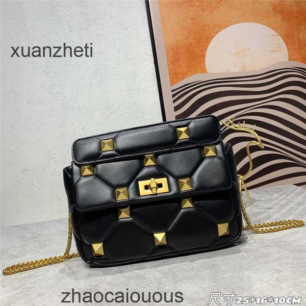 

bag napa women's valantions classic bags crossbody shoulder sheepskin lady's handheld one chain large rivet handbag des 845b